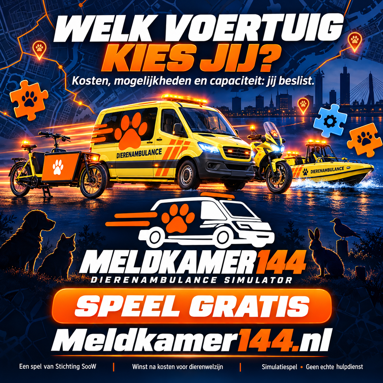 Flyer: Welk voertuig kies jij?